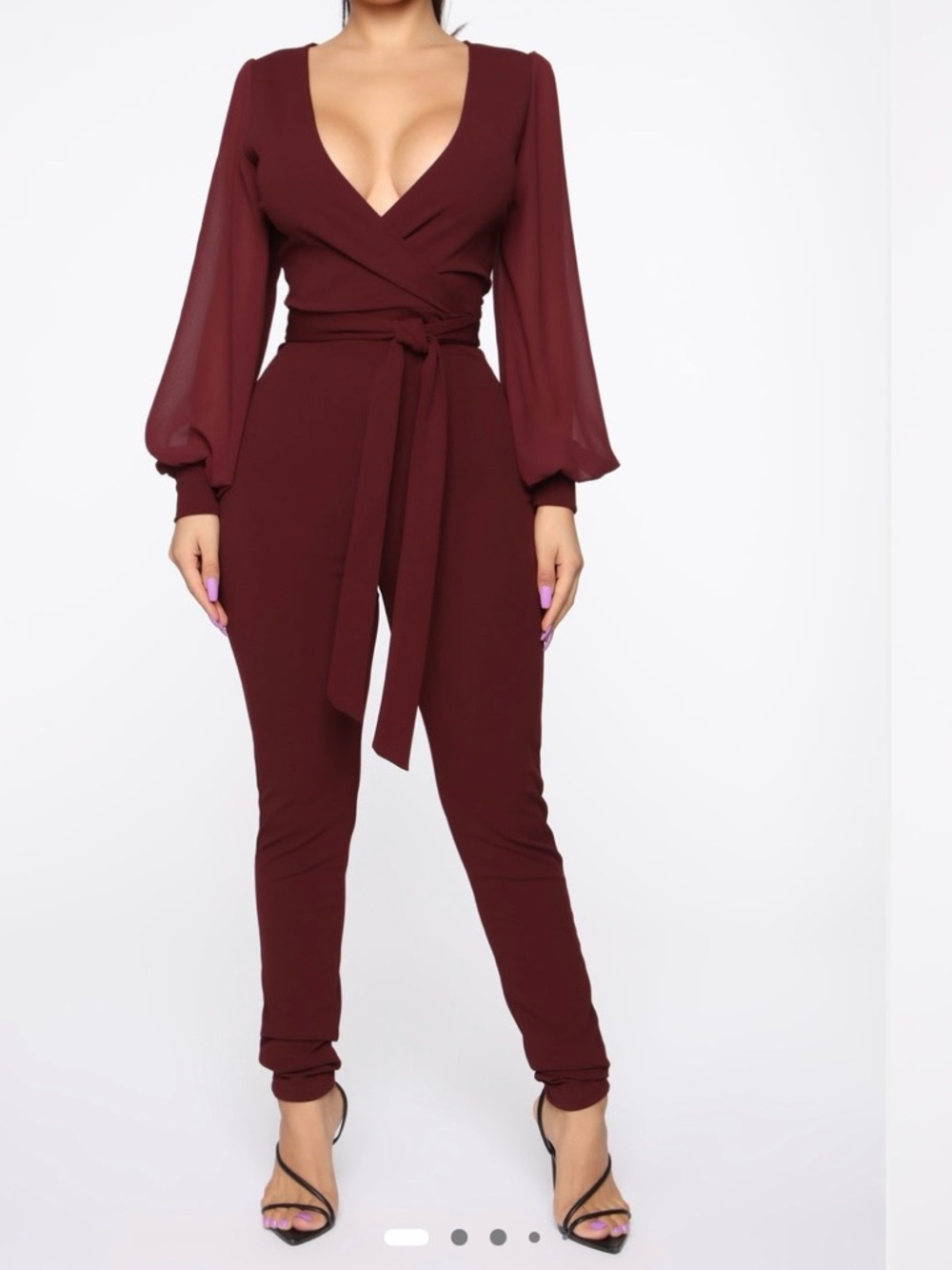 Red jumpsuit